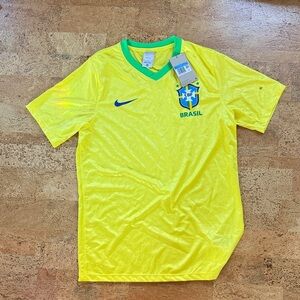 Nike Brazil Yellow Soccer Jersey